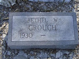 Bethel W Crouch Bethel W Crouch