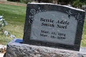 Bettie Adele Smith Noel Bettie Adele Smith Noel