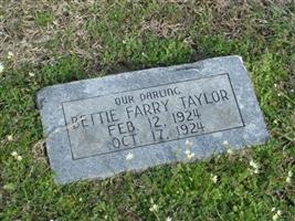 Bettie Farry Taylor