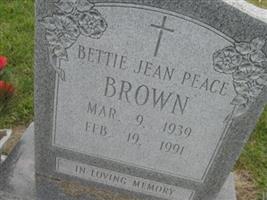 Bettie Jean Peace Brown