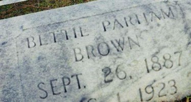 Bettie Mitchell Parham Brown