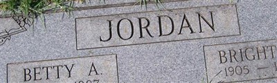Betty A. Jordan Betty A. Jordan