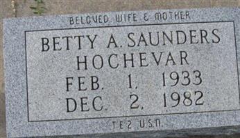 Betty A. Saunders Hochevar