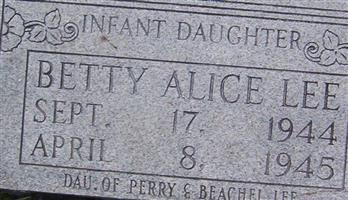 Betty Alice Lee