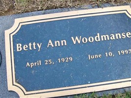 Betty Ann Clemens Woodmansee Betty Ann Clemens Woodmansee