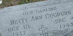 Betty Ann Cogburn Betty Ann Cogburn