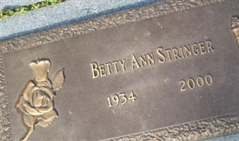 Betty Ann Stringer Betty Ann Stringer