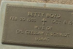Betty Boyd Schmidt
