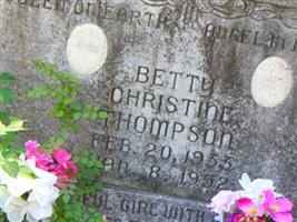 Betty Christine Thompson