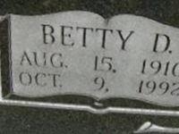 Betty D. Reed Crotz