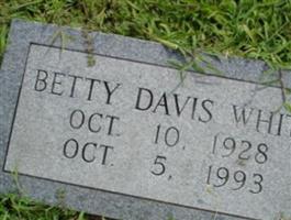 Betty Davis White