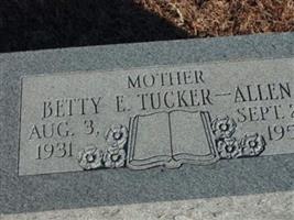 Betty E. Allen Tucker