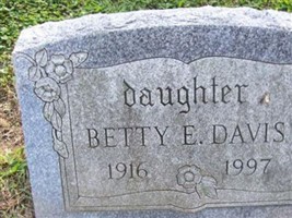 Betty E. Davis