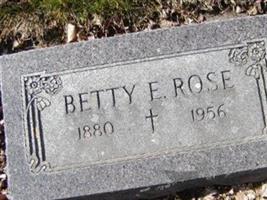 Betty E Rose