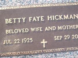 Betty Faye Turner Hickman