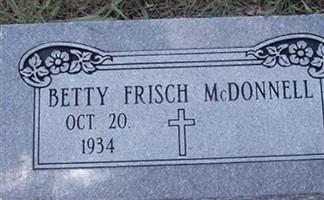 Betty Frisch McDonnell Betty Frisch McDonnell