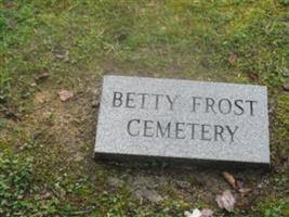 Betty Frost Cemetery