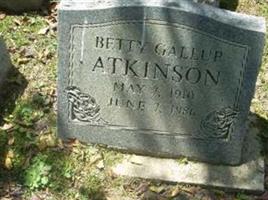 Betty Gallup Atkinson