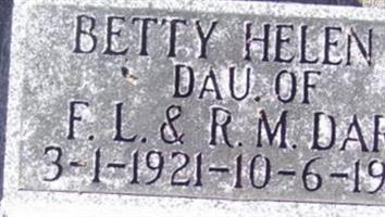 Betty Helen Dau Of F.L. & R.M. Dart