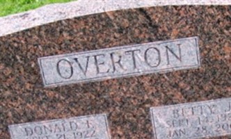 Betty J Overton