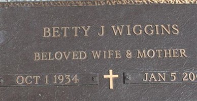Betty J. Wiggins Betty J. Wiggins