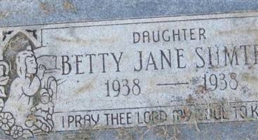 Betty Jane Sumter Betty Jane Sumter