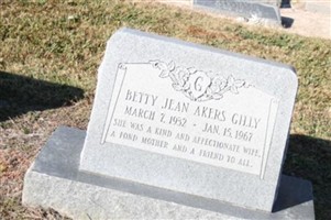 Betty Jean Akers Gilly Betty Jean Akers Gilly