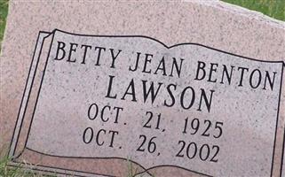 Betty Jean Benton Lawson