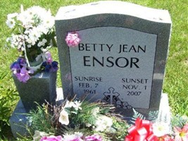 Betty Jean Ensor Betty Jean Ensor