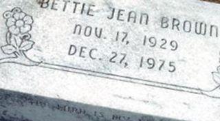 Betty Jean Faith Brown