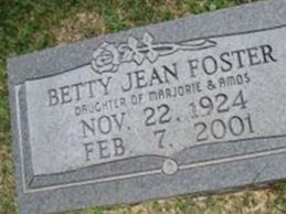 Betty Jean Jennings Foster