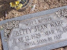 Betty Jean Warf