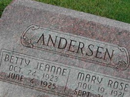 Betty Jeanne Andersen Betty Jeanne Andersen