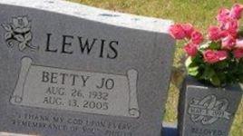 Betty Jo Yarbro Lewis