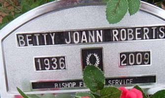 Betty JoAnn Edge Roberts Betty JoAnn Edge Roberts