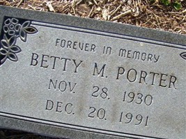 Betty Jo "Jody" Martin Porter