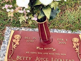Betty Joyce Locklear Betty Joyce Locklear