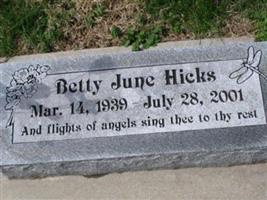 Betty June Hicks