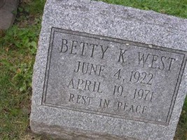 Betty K Relf West