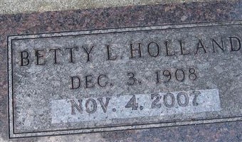 Betty L. Holland