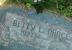 Betty L Reed Nance Betty L Reed Nance