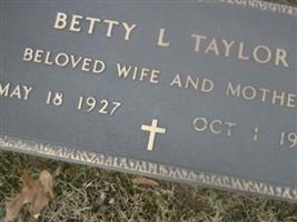 Betty L Taylor