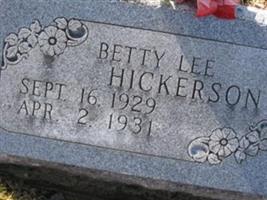 Betty Lee Hickerson