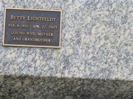 Betty Lightfeldt Betty Lightfeldt