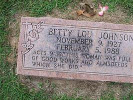 Betty Lou Johnson