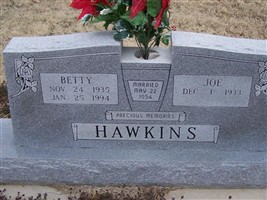 Betty Lou Pitts Hawkins Betty Lou Pitts Hawkins