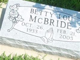 Betty Lou Walker McBride