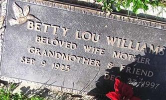 Betty Lou Williams