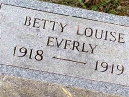 Betty Louise Everly Betty Louise Everly