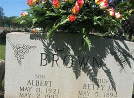 Betty M Brown